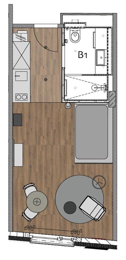 Black F House - Serviced Apartments ไฟรบวร์กอิมไบรส์เกา ห้อง รูปภาพ